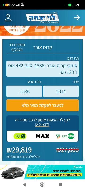 סוזוקי SX4